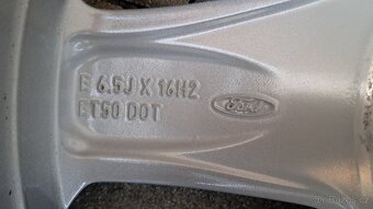 Prodám original aludisky Ford  6.5jx16H2 ET50 5x108 - 7
