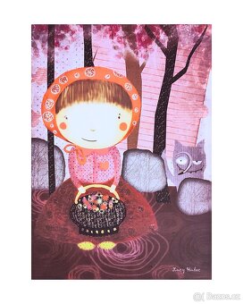 Grafiky v ALU rámu – Dětské motivy (Lucy Hudec) - 7