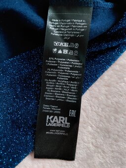 Karl Lagerfeld luxusní šaty vel.XS - 7
