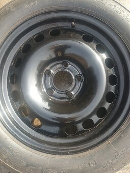 Plechové disky 6,5Jx16, pneu 205/55 R16 - 7