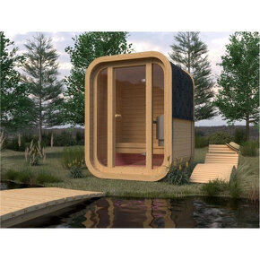 Sauna Marivox, venkovní finská sauna, SKLADEM - 7