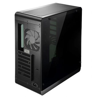 PC skříň Jonsbo UMX4 Black Window, hlíníková, RGB podsvícení - 7