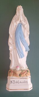 Madonna Lurdská Porcelán - 7