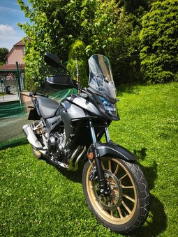 honda CB 500 X (2019) nový model 19", 6500km, kufr - 7