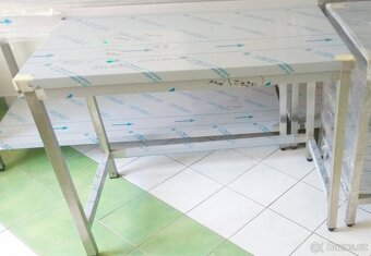 Nerezový pracovní stůl, nerezový gastro nábytek - 7