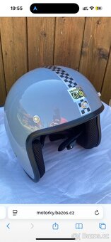 Retro helma na motorku - 7