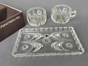 Okouzlující sada broušeného skla Original Walther Glas (1960 - 7