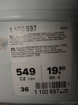 ++++ 2x dámské / dívčí boty vel. 36 - levně prodám ++++ - 7