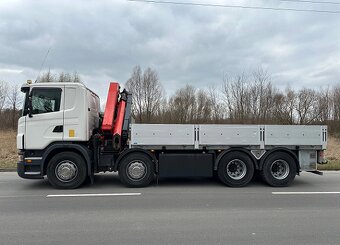 Scania G480 8x4 - valník s hydraulickou rukou Palfinger - 7