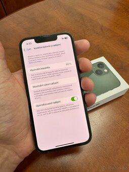 iPhone 13 mini 256 GB – Zelený krasavec v top stavu - 7