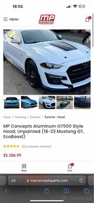 MP concept predni alu kapota shelby - 7