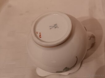 Míšeň, Meissen  - cukřenka a mléčenka - 7