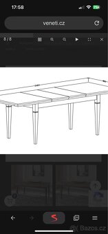 Jídelní rozkládací stůl - 7