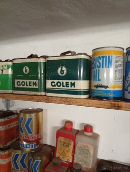 Retro plechovky a dekorace - 7