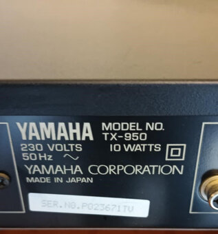 Prodám tuner-YAMAHA TX-950 - 7