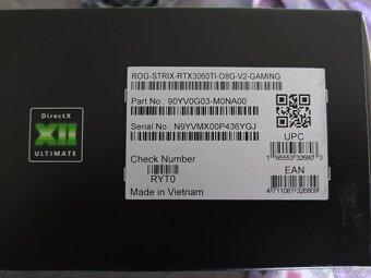 ASUS ROG Strix GeForce RTX 3060 Ti OC 8GB - 7