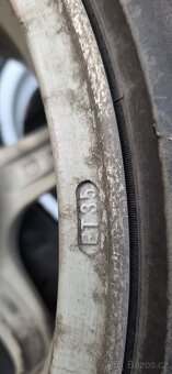 Zimní sada ALU ABT 8x17 pneu Michelin Alpin 6 225/45 - 7