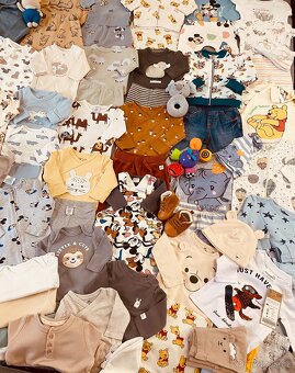 Balík oblečení na miminko 0-6 m neutrál Rezervace - 7