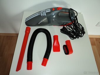 sněhové řetězy, startovací kabely, auto vysavač 12V - 7