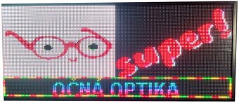 Barevná světelná LED reklama panel displej - 7