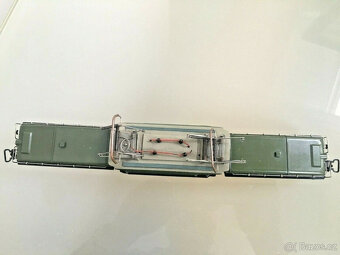 Starověký Märklin CCS. 3, hranaté držáky lamp, mlýnek na hou - 7