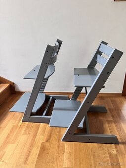 Stokke Tripp Trapp židlička šedá - 7