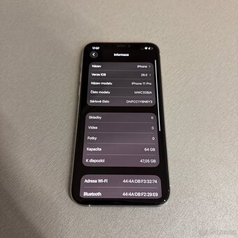 iPhone 11 Pro 64GB silver, pěkný stav, 12 měsíců záruka - 7