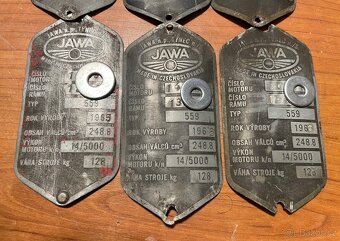 Jawa 21, 353, 354, 559, 360 - 7
