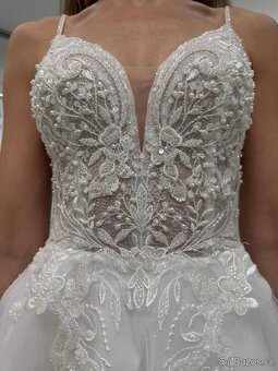 Prodám nové mini svatební šaty - 7