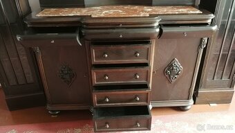Starožitná komoda (sekretář) - 7