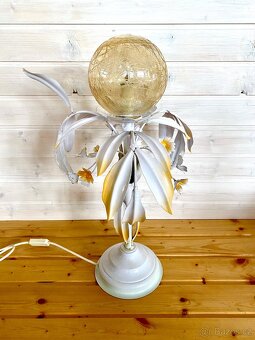 Stará romantická stolní lampa - 7