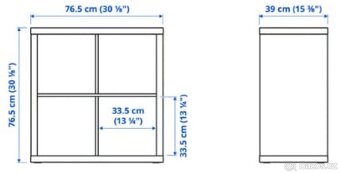 Ikea Kallax s dvířky - 7