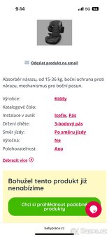 Autosedacka KIDDY Cruiserfix 3 - 7