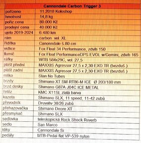 Cannondale Carbon Triger 3 - 7