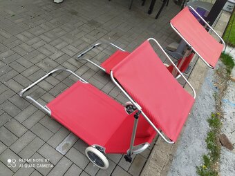 HLINÍKOVÉ LEHÁTKA KRÉTA SE STŘÍŠKOU ČERVENÉ - 2ks - 7