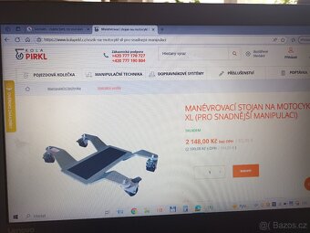 Manévrovací stojan na moto - 7
