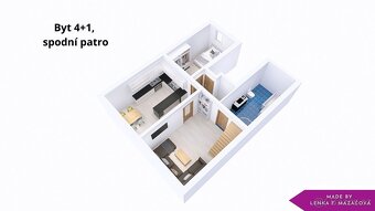 Prodej bytu 4+1, 114 m2, zahrádka, Olomouc, Hejčín - 7