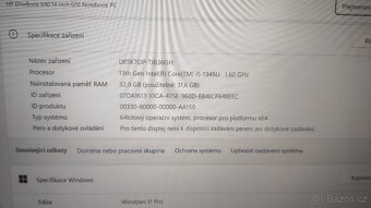 HP Probook 640 G10 i5-1345u, 32GB, 512GB, W11 Záruka 01/2027 - 7