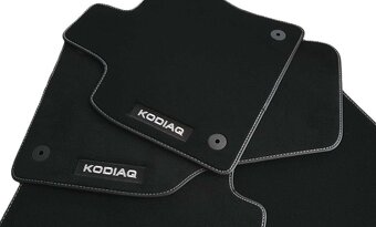 Luxusní celoroční Autokoberce ŠKODA RS - podklad hrubá guma - 7