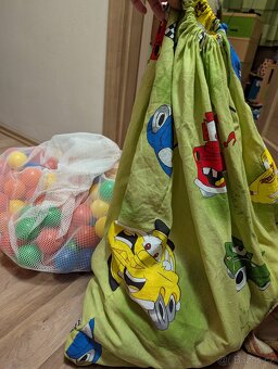 Set zavesy, povleceni, prehoz a kapsar Blesk Mc Queen - 7