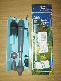 Akvárium s filtrem + doplňky - 7