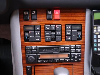 Mercedes-Benz Třídy S 3,2 170 kW Aut.klima CZ (1992) - 7