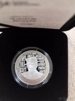 Stříbrná medaile SEMAFOR Jiří Suchý proof - 7