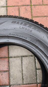 ZIMNÍ PNEU 215/65R16 98H 6,5-7MM HANKOOK BRIDGESTONE - 7