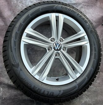 Originální ALU kola 5x112 VW Tiguan 235/55/18 DOT24 - 7