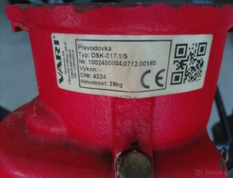 Vari převodovka DSK - 317.1/S tažná náprava+závaží - 7