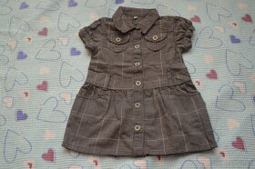 86 92 šaty letní, šatičky slavnostní, sukně - 7