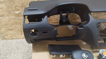 Airbagová sada Škoda Octavia 3 halogen s novou deskou - 7