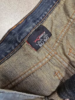 Pánské rifle /džíny na motorku s kolenními chrániči vel. 36 - 7