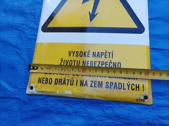 Výstražná cedule č. 3 - 7